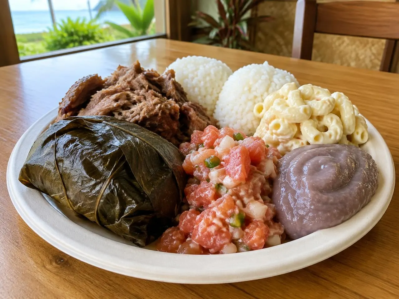 Illustrative Hawaiʻi scene for Helena's Hawaiian Food