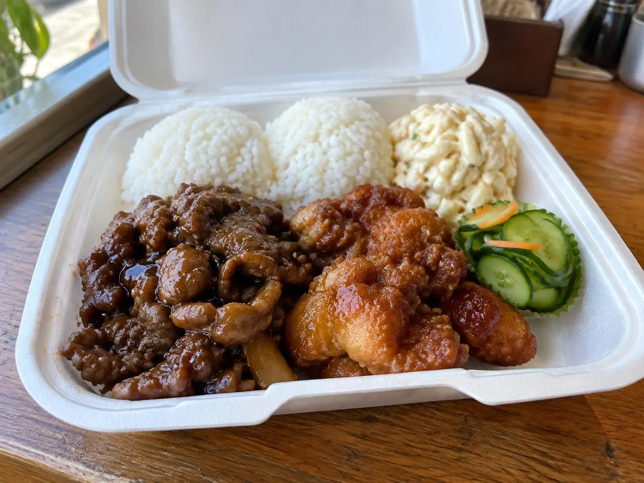 Illustrative Hawaiʻi scene for Rainbow Drive-In