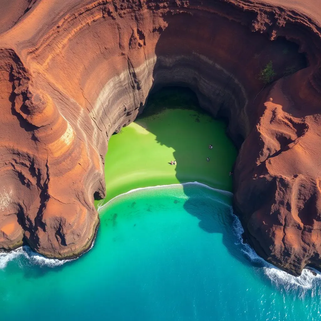 Papakōlea Green Sand Beach